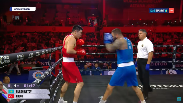 Бекзад Нурдаулетов – Самет Ерсой | Бокс | World boxing cup | 85 кг | 1/2 финала