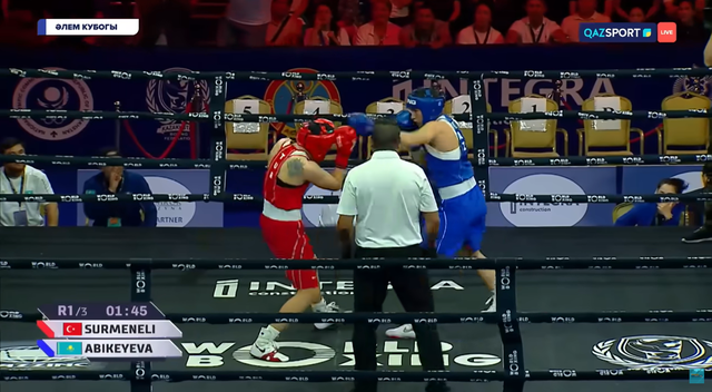 Аида Абикеева – Бусеназ Сюрменели | Бокс | Кубок мира по боксу | 65 кг | 1/2 финала