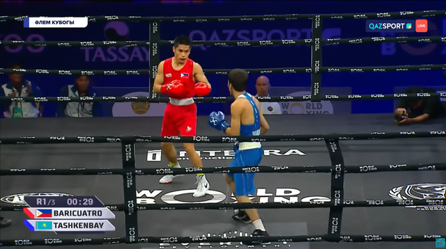 Санжар Ташкенбай – Джей Бриан Барикуатро | Бокс | Кубок мира по боксу | 50 кг | Финал