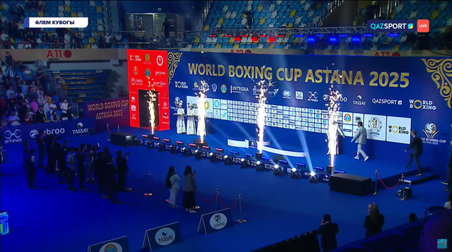 World Boxing Cup | Айбек Оралбай | Церемония награждения