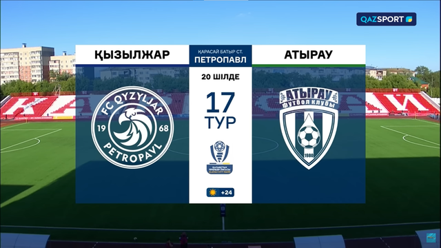 Обзор | Кызылжар – Атырау | КПЛ | 17-й тур