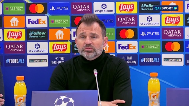 Послематчевая пресс-конференция команды «Брюгге»