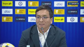 Пресс-конференция сборной Казахстана по футболу. Казахстан – Коморские острова