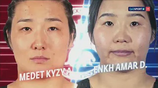 Гульмарал Эркебаева - Хван Ын-джуд | Женская борьба | Чемпионат Азии | 76 кг | Бронзовая медаль