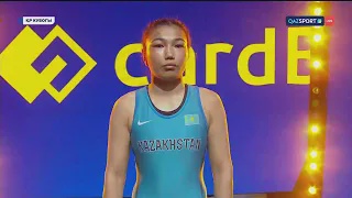 Каламкас Жунис – Гулдана Бекеш I Женская борьба I Кубок РК I 59 кг I Финал