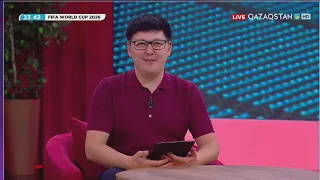 Матч қарсаңында І Студиялық бағдарлама І Qazaqstan телеарнасы І Франция - Испания