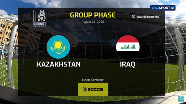 Казахстан – Ирак | Мини футбол | Чемпионат мира. Socca World Cup
