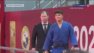 Акжол Дуйсенбаев - Нуржан Бисенов | Дзюдо | Чемпионат Казахстана | Финал | 90 кг