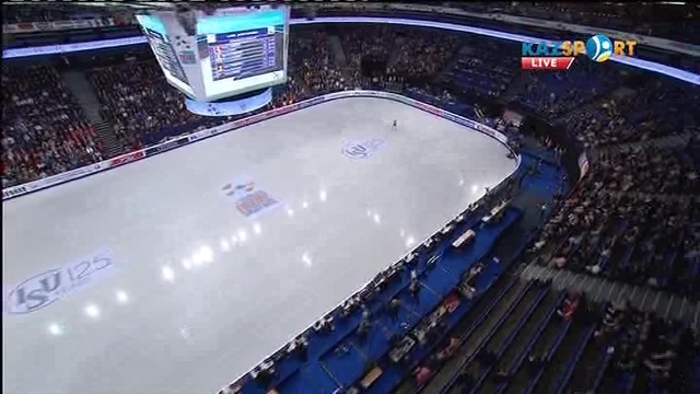 Короткая программа Элизабет Турсынбаевой на ЧМ по фигурному катанию (Хельсинки)