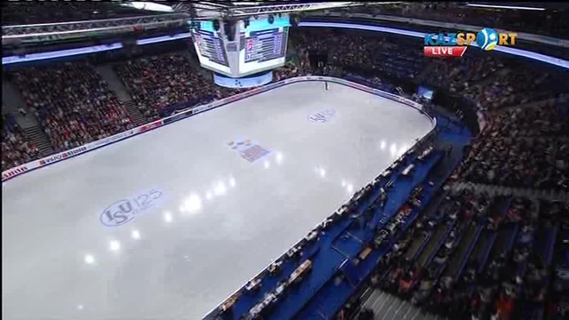 Мәнерлеп сырғанаудан 2017 жылғы Әлем чемпионаты. Денис Теннің қысқа бағдарламад өнер көрсетуі