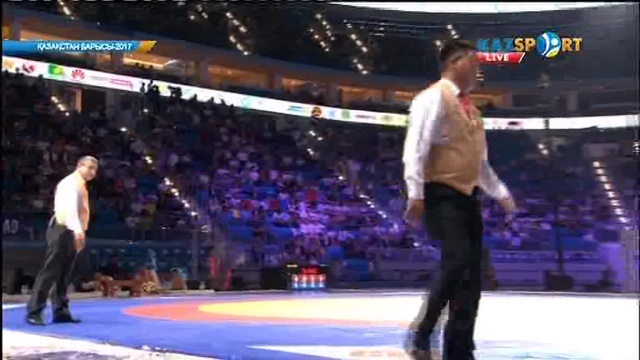 Қазақстан Барысы-2017. Шыңғыс Шоқпытов пен Нұрбек Досмағанбетовтың арасындағы белдесу