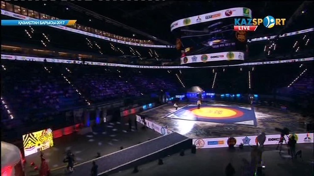 Қазақстан Барысы-2017. Әділет Нұрпейісов алғашқы белдесуінде жарыс жолын аяқтады