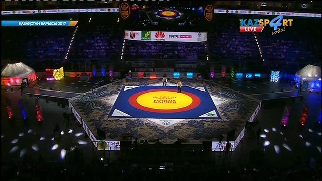 Қазақстан Барысы-2017. Еламан Ерғалиев Нұрдәулет Жарылғаповты қапы қалдырды