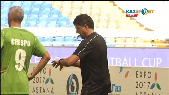 ФУТБОЛ. «Кубок легенд по футболу». EXPO-2017. СБОРНАЯ ЗВЕЗД - КАЗАХСТАН