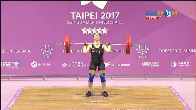 Летняя Универсиада (Китайский Тайбэй). Тяжелая атлетика. Женщины (-63 кг). Финал