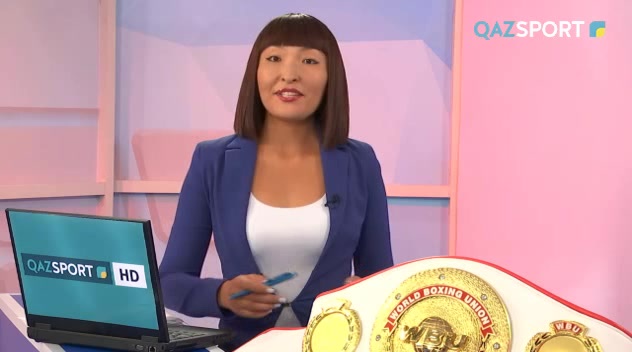 В программе на телеканале «QAZSPORT» чемпионка мира Фируза Шарипова получила сертификат о вхождении в Казахстанскую книгу рекордов
