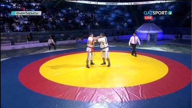 Айбек Нұғымаров өзбекстандық Мухсин Хисомиддиновті жамбас ұпайымен ұтты.