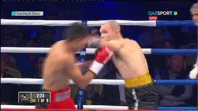 Мейірім Нұрсұлтанов кәсіпқой бокстағы төртінші жекпе-жегін бірінші раундта жеңіспен аяқтады (ВИДЕО)