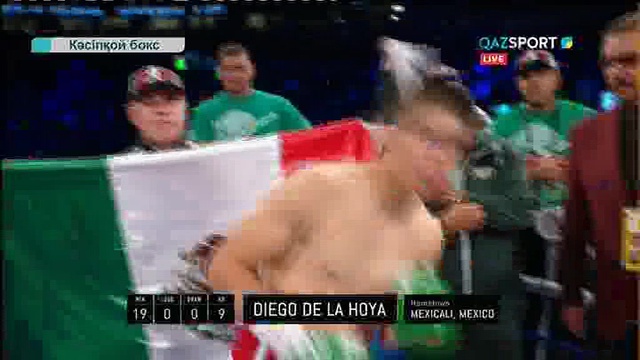 Оскара Де Ла Хойяның інісі Головкин - Альварес андеркартында америкалықты Рэнди Кабальеро жеңді