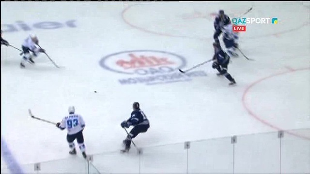 «Динамо» (Минск) - «Барыс» хоккей кездесуіне видеошолу