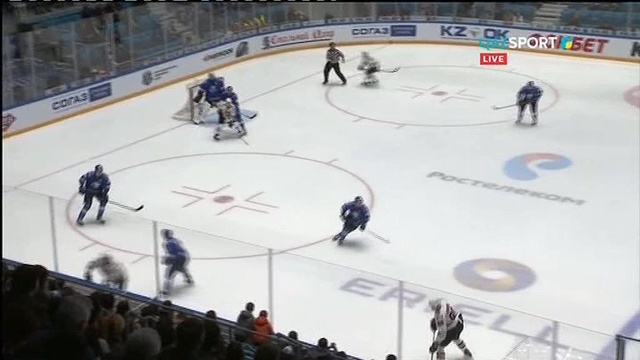 «Барыс» - «Амур» хоккей кездесуіне видеошолу