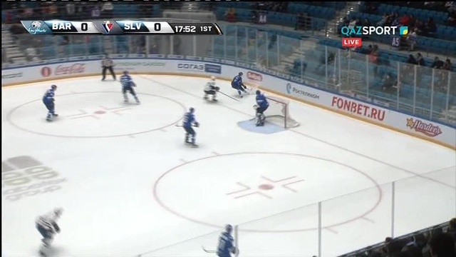 «Барыс» - «Слован» хоккей кездесуіне видеошолу