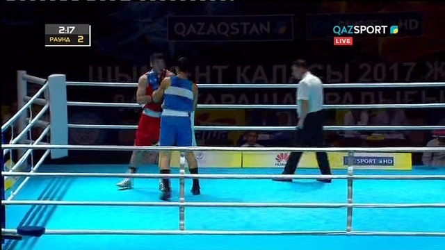 БОКС. Чемпионат Казахстана (Шымкент). Предварительные бои. 2 день. 2 часть. 91 кг