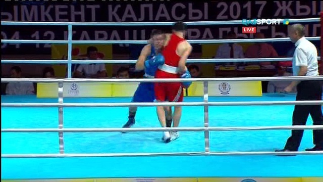 БОКС. Чемпионат Казахстана (Шымкент). 3 день. 1 часть. 69 кг
