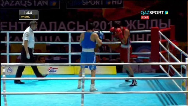 БОКС. Чемпионат Казахстана (Шымкент). Полуфиналы. 69 кг