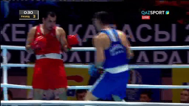 БОКС. Чемпионат Казахстана (Шымкент). Финал. +91 кг