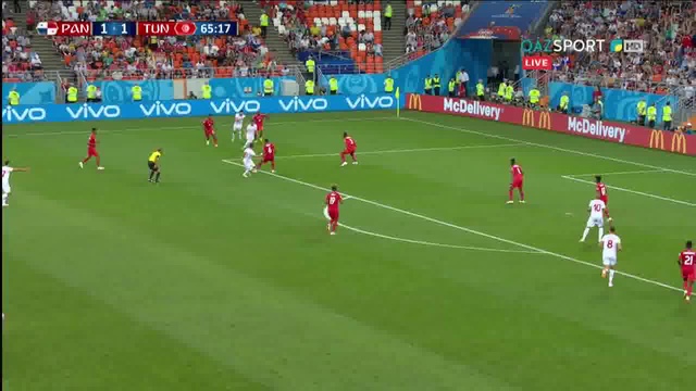 Панама - Тунис. Гол Хазри