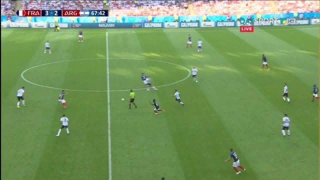 Франция - Аргентина. Дубль Киллиан Мбаппе