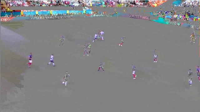 Франция - Аргентина. Гол Агуэро