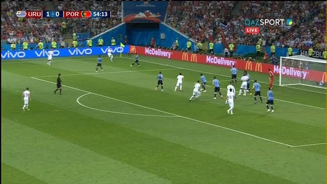 Уругвай - Португалия. Гол Пепе