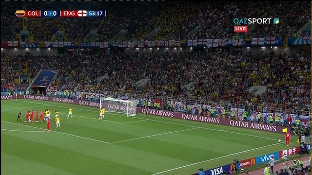 Колумбия - Англия. Гол Харри Кейн с пенальти