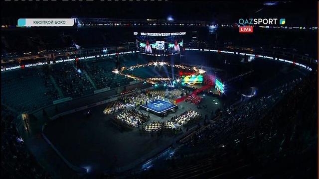 Кәсіпқой бокс. Уалихан Бисенқұлов (5-0-0, 5КО) - Анар Абуллаев (2-2-0, 2КО)