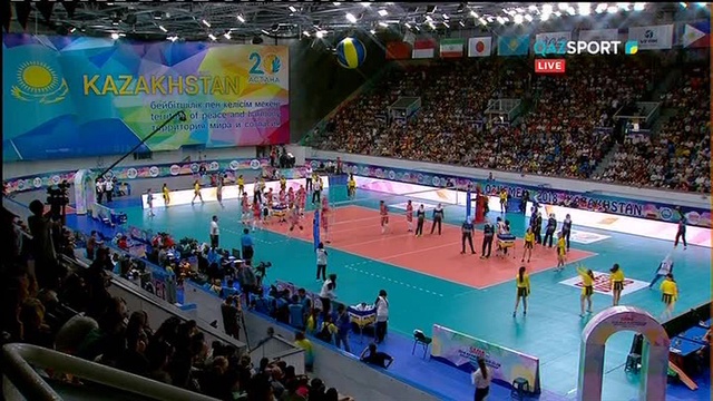 ВОЛЕЙБОЛ. Чемпионат Азии (Усть-Каменогорск). Женщины. ИРАН - КАЗАХСТАН