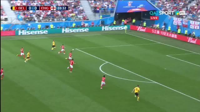 Бельгия - Англия. Гол Томас Менье