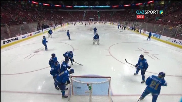 Хоккей. Молодежный чемпионат Мира. Казахстан 4:3 Дания