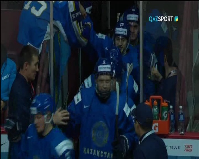 Хоккей. Молодежный чемпионат Мира. Ответный матч. Казахстан 4:0 Дания. Обзор матча