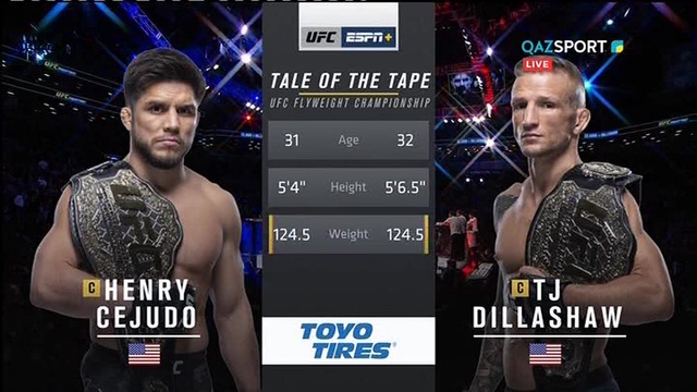 UFC Fight Night 143: Генри Сехудо vs. Ти Джей Диллашоу