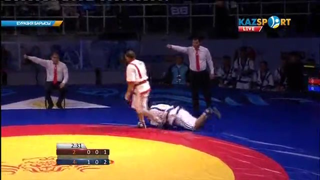 Еуразия Барысы - 2016: Мұхит Тұрсынов (100 кг) Қазақстан Ұлттық құрамасын финалға шығарды (ВИДЕО)