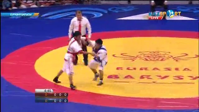 Еуразия Барысы - 2016: Марат Нығыматұллаев (55 кг) финалдағы алғашқы белдесуде жеңіске жетті