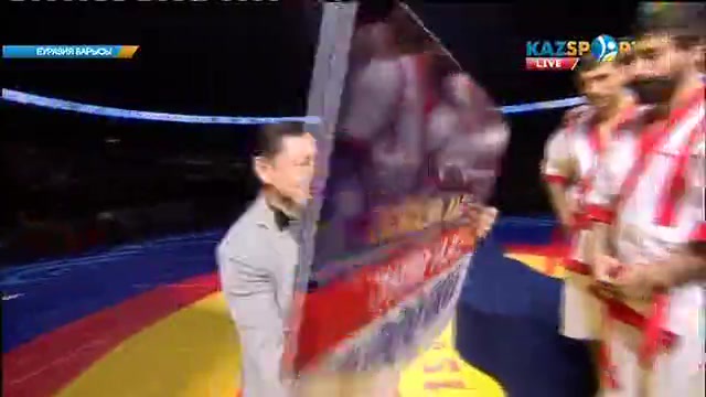 Еуразия Барысы - 2016: марапаттау рәсімі