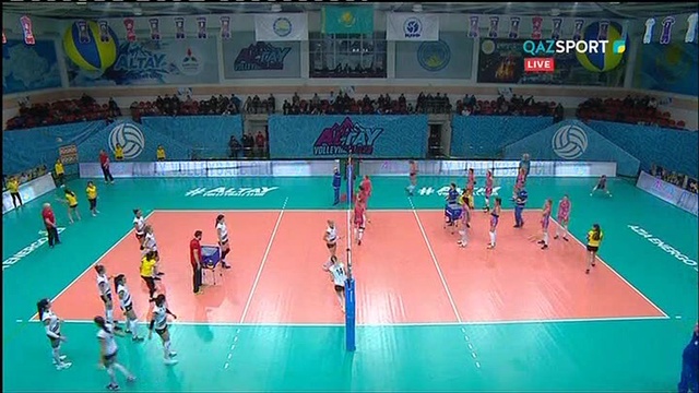 ВОЛЕЙБОЛ. Национальная лига. Женщины. 4-й тур. «АЛТАЙ» - «ЖЕТЫСУ»