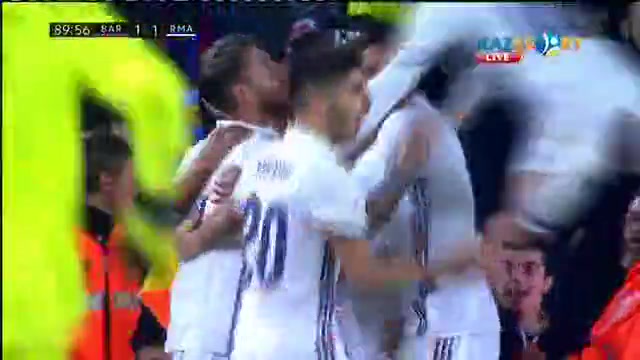«Барселона» - «Реал»: Серхио Рамос басымен гол салды - 1:1