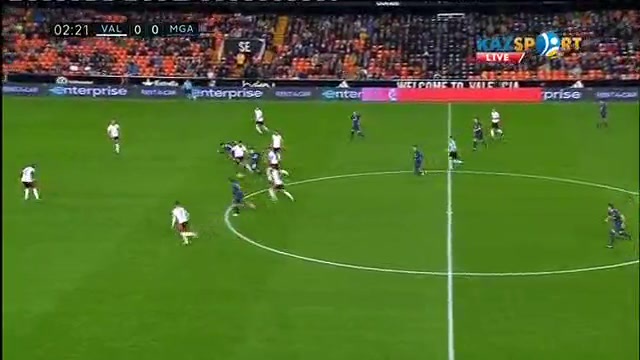 «Валенсия» - «Малага»: Пабло Форнальстің голы - 0:1