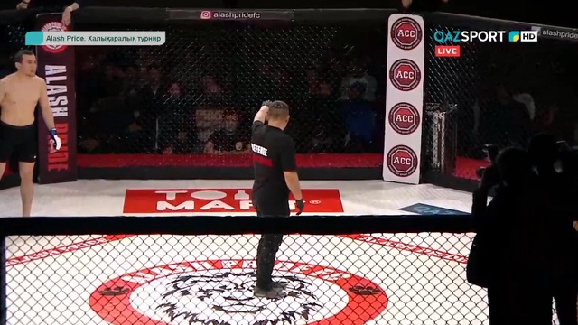 СЕРІК РАЗҒАЛИЕВ (ҚАЗАҚСТАН) vs Джабраил Индорбаев (Ресей). «Alash pride» ММА халықаралық турнирі