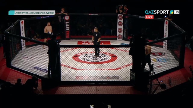 ЕРМЕК ТЛАУОВ (ҚАЗАҚСТАН) vs Иван Жвирбля (Беларуcь). «Alash pride» ММА халықаралық турнирі