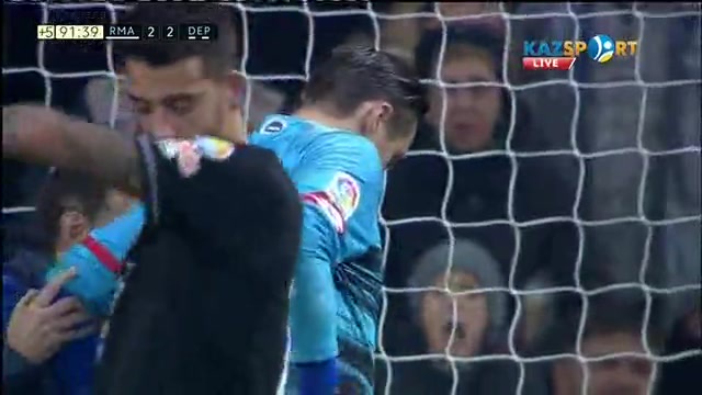 «Реал» - «Депортиво»: Серхио Рамостың голы - 3:2